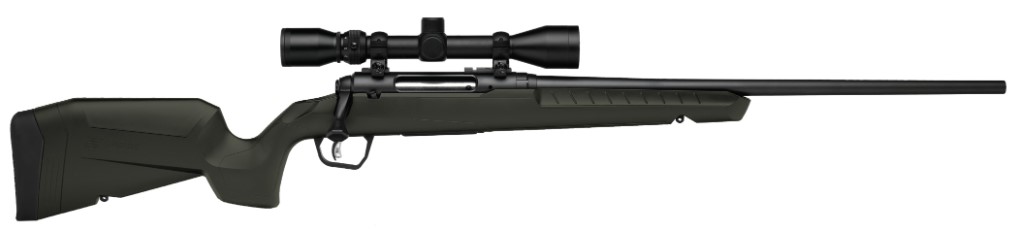 SAVAGE ARMS AXIS 2 XP GREEN 243 WIN 22IN 4RD GREEN BUSHNELL BANNER 3-9X40 32151