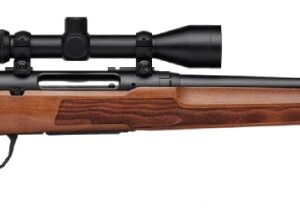 SAVAGE ARMS AXIS 2 XP HARDWOOD 7MM-08 REM 22IN 4RD BROWN BUSHNELL BANNER 3-9X40 32261