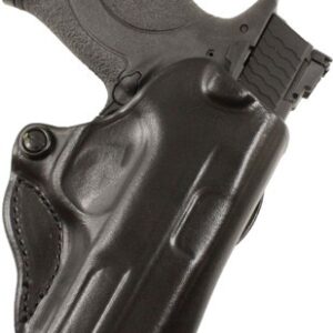 DESANTIS MINI SCABBARD HOLSTER - RH OWB LEATHER GLK 192336 BL