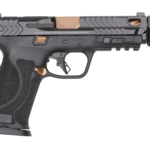 SMITH & WESSON M&P9 M2.0 9MM 4.869IN BARREL 17RD BLACK/COPPER PVD OR TS INCLUDES 23 RD MAG TALO 14618