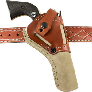 DESANTIS WILD HOG HOLSTER LTHR - AMBI RUGER WRANGLER 4 5/8" NAT