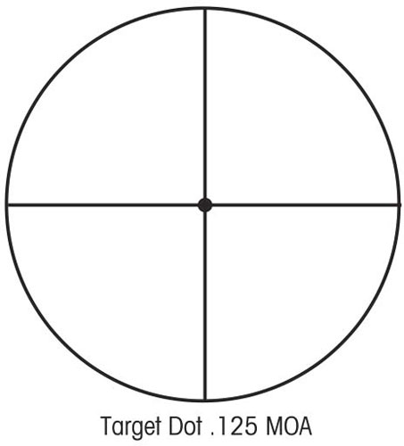 SIGHTRON SCOPE SII 36X42 - .125 DOT TARGET KNOBS 1" MATTE - Image 3