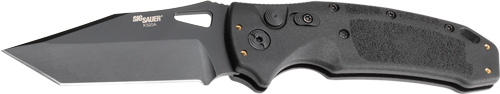 HOGUE K320A NITRON 3.5" AUTO - FOLDER TANTO BLADE POLY BLK