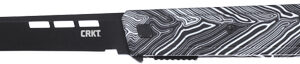 CRKT ZEPHYR 3.22" PLAIN EDGE - WHITE/BLACK G10 LINER LOCK