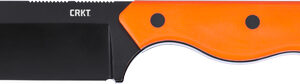CRKT RAZEL 2.97" D2 CHISEL - BLADE ORANGE WITH SHEATH