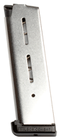 WILSON MAGAZINE 1911 45ACP - 8RD W/STD PAD STAINLESS
