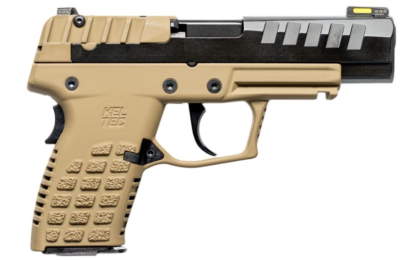KEL-TEC P15 9MM 4IN BARREL 10RD TAN GRIP P15TANCA