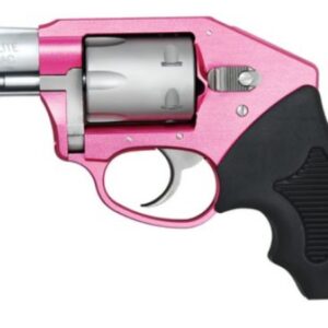 CHARTER ARMS THE WALKER 22 MAG 2IN BARREL 8RD PINK/HI-POLISH ALUM FRAME SMALL COMPACT GRIP CONCEALED HAMMER 52351
