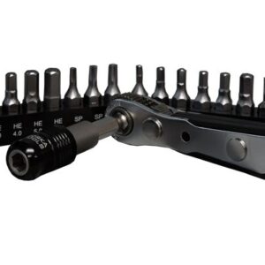 PROSHOT SCREWDRIVER BITS KIT INCLUDES RATCH AUTOLOCK BIT HOLDER AND 29 S2 BITS SBK