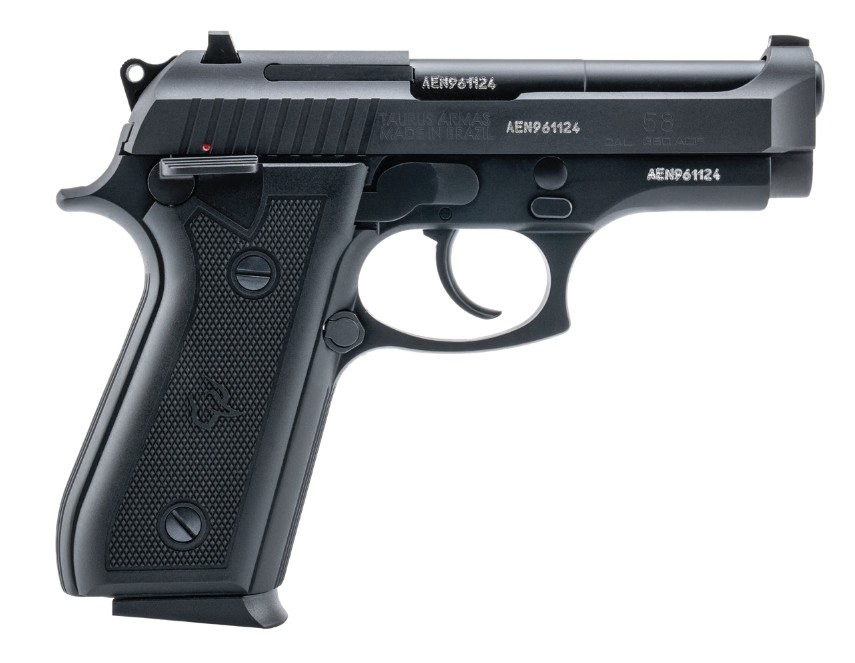 TAURUS 58 .380 AUTO 4IN 2X15rds BLACK/BLACK 1-58141