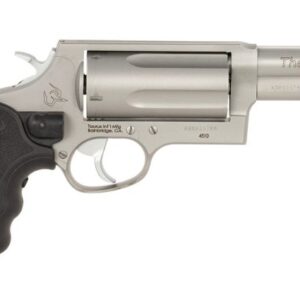 TAURUS JUDGE .45 COLT/.410 GA 3IN MAG BARREL 5RD STAINLESS STEEL FIBER OPTIC FRONT SIGHT VIRIDIAN LASER 2-441039MAGVL
