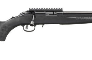 RUGER AMERICAN RIMFIRE 22LR 16.1IN BARREL 10RD BLACK  TB SCOPE RAIL STD LOP 8391