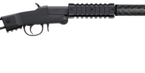 CHIAPPA LITTLE BADGER CARBON FIBER SHROUD 22LR BLACK SINGLE SHOT 500.278