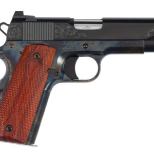 DAN WESSON 1911HEIRLOOM 2024 COMMANDER 45ACP 4.25IN 8RD COLOR CASE HARDENED ENGRAVED SLIDE 01779