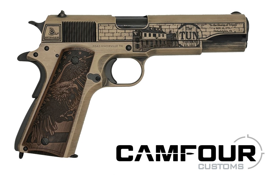 SDS TISAS 1911 A1 US MARINE 45ACP 7RD 5IN BARREL SEMPER FIDELIS SCC10100539SF