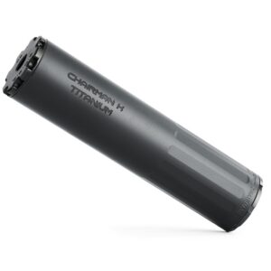 BOSS CHAIRMAN K - 5/8X24- STANDARD END CAP 7.62 COMPACT DUTY RATED SILENCER STAINLESS NITRIDED CORE STANDARD END CAP NON-GAS BLOWBACK ACTION (BOLT GUN PISTON ETC) CK-15060-762-SS-58-SE-BLK