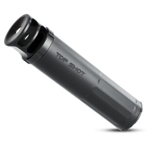 BOSS TOP SHOT -  5/8X24 6.5/6MM COMPACT COMPETITION SILENCER IDEAL FOR PRS NITRIDED STAINLESS CORE MUZZLE BREAK FOR MAXIMUM MUZZLE CONTROL REDUCED SOUND SUPPRESSION TS-15060-65-SS-58-BR-BLK