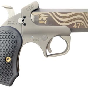 BOND ARMS DT47 47TH PRESIDENT LIMITED EDITION 45/410 4.25IN CUSTOM ENGRAVED BARREL B6 EXTENDED GRIPS DT47-45/410