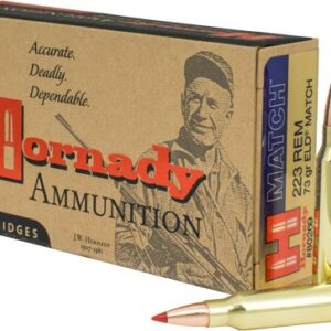 HORNADY 223 REM 73GR ELD MATCH - 20RD 10BX/CS