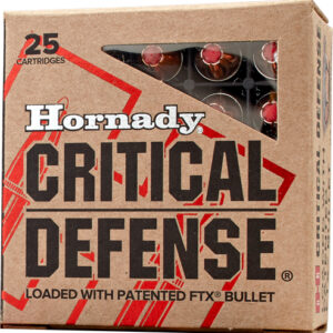 HORNADY CRITICAL DEFENSE 327 - FEDERAL 80GR FTX 25RD 10BX/CS