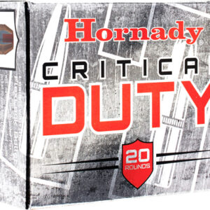 HORNADY CRITICAL DUTY 45 ACP+P - 220GR FLEXLOCK 20RD 10BX/CS