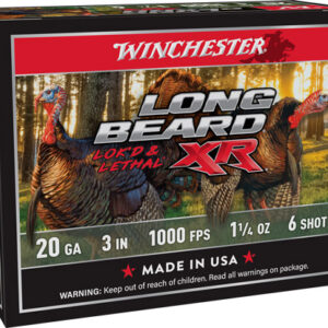 WINCHESTER LONG BEARD XR 20GA - 3" 1-1/4OZ #6 10RD 10BX/CS