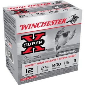 WINCHESTER XPERT 12GA 2.75" - 1-1/8OZ #2 1400FPS 25RD 10BX/C