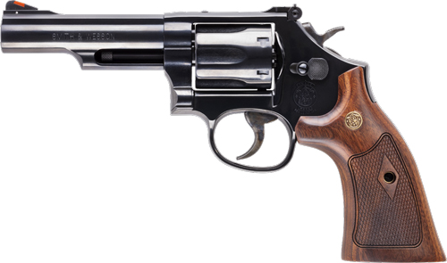 S&W 19 CLASSIC 357MAG 4.25" - BLUED WOOD GRIPS NO INT LOCK - Image 2
