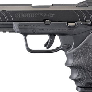 RUGER SECURITY-9 9MM LUGER - ADJ 10-SHOT BLUED HOGUE HANDAL