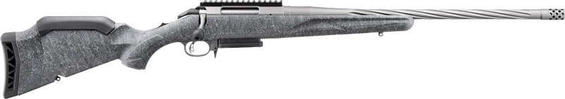 RUGER AMERICAN GENII 6.5CM - 20" GRAY GRAY SPLATER SYN - Image 2