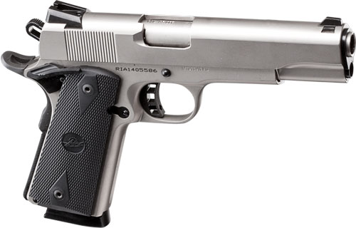 ROCK ISLAND ROCK STANDARD FS - 45ACP 5" FS 8RD MATTE NICKEL