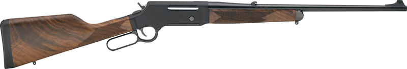 HENRY H14 LONG RANGER 243WIN - 20" BLUED WALNUT W/SIGHTS