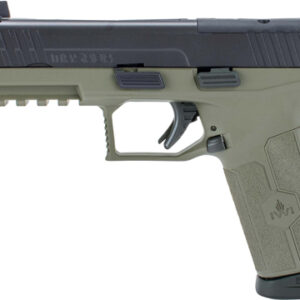 IWI MASADA 9MM 4.6" THREADED - BBL 3-DOT ORP 2-17RD MAG ODGRN