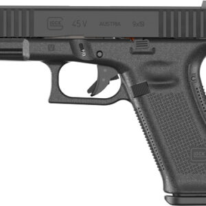 GLOCK 45 V 9MM LUGER FS - COMPENSATED 10-SHOT BLACK TALO