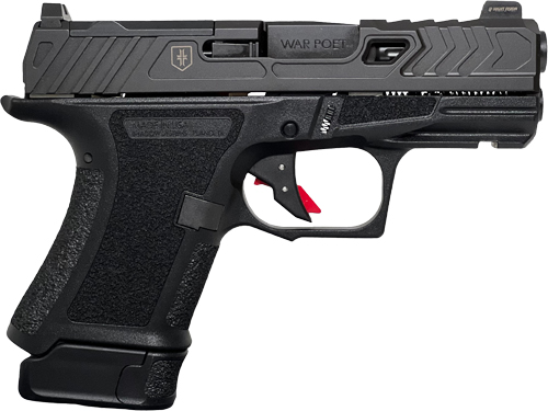 SHADOW SYSTEMS WAR POET CR920 - 9MM OPTIC CUT FLUTED BLACK BBL