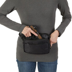 US PEACEKEEPER SIDEKICK PACK - BLACK W/ POCKET FOR MICRO GUN