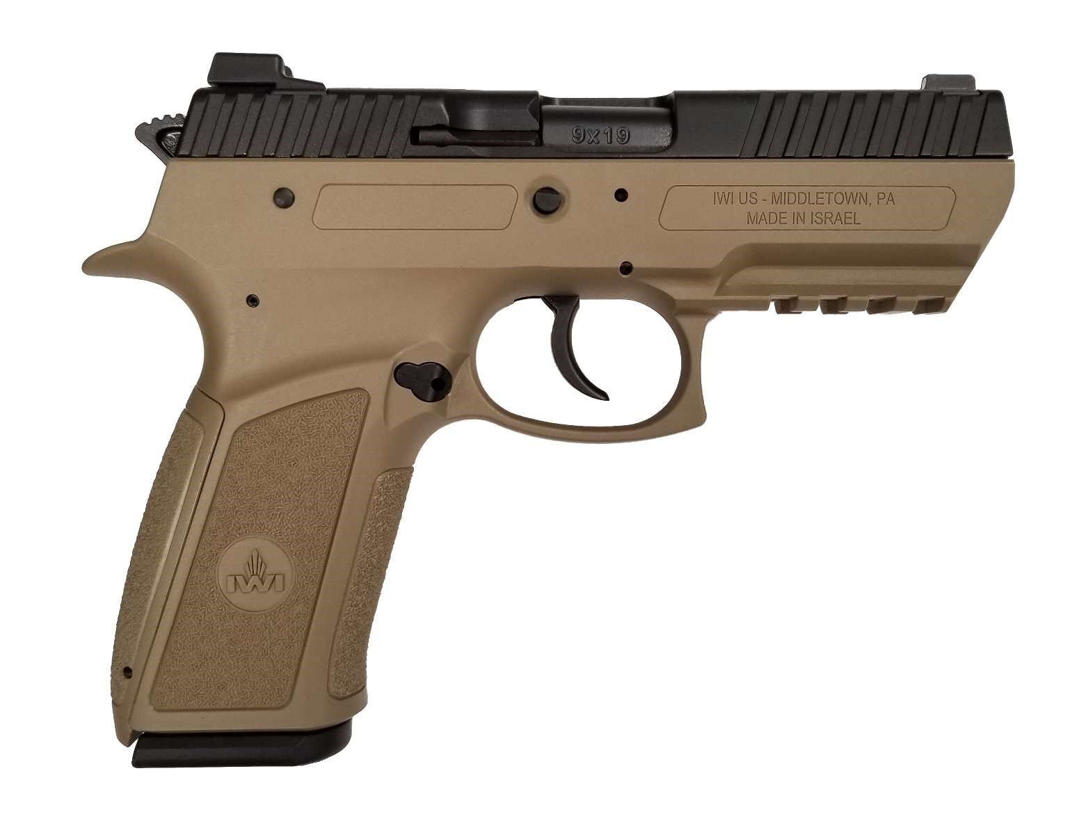 IWI JERICHO ENH 9MM 3.8 FDE 17