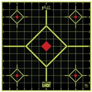 PROSHOT SPLATTER SHOT 12IN GREEN SIGHT-IN TARGET - 12 QTY. PACK 12SI-GREEN-12PK