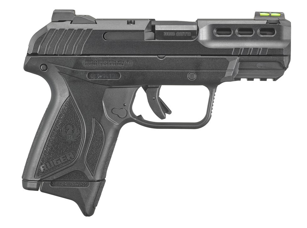 RUG SEC 380ACP 3.4 BLK 15RD