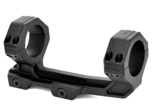 WARNE MAXLITE 1" MSR MOUNT - 0MOA BLACK MATTE
