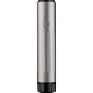 Dead Air Silencer Mask-HD .22LR Suppressor .22LR Stainless Steel/Titanium Silver
