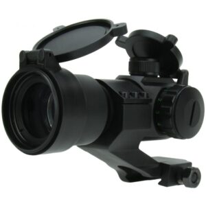 TacFire Red/Green Dot Sight 1x30 Dual Illum. Black with Cantilever Mount