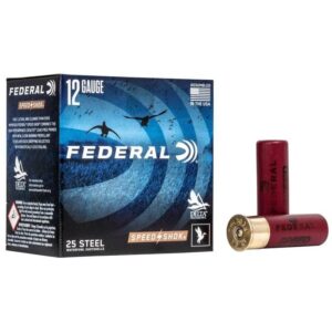 Federal Speed-Shok High Velocity Shotshells 12ga 3" 1-1/8oz 1550 fps #3 Shot 25ct