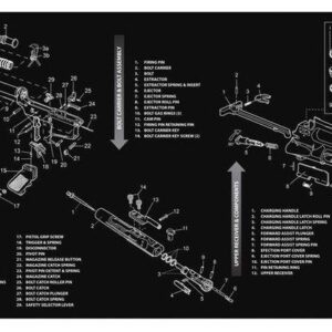 TekMat 12x36 Gun Cleaning Mat - AR-10