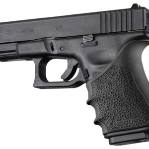 Hogue HandAll Beavertail Grip Sleeve Glock 19 23 32 38 Gen 3-4  Black