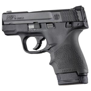 HandAll Beaver Tail Grip Sleeve S&W M&P Shield Ruger LC9 Glock 26/27 Black