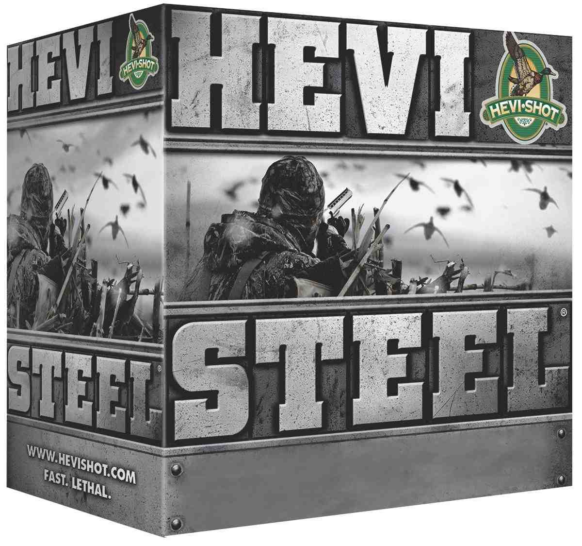 HEVI-Shot HEVI-Steel Shotshells 12 ga 3" 1-1/4 oz 1500 fps #2 25/Box