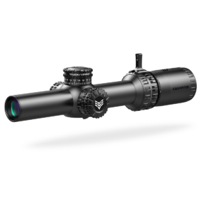 Swampfox Arrowhead LPVO Series Rifle Scope 1-10x24 30mm SFP Green IR MOA  Black