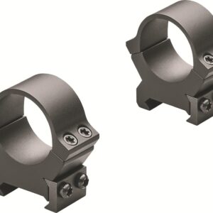 Leupold 2-Piece Precision-Fit PRW2 Weaver-Style Permanent Rings 1" Medium - Matte Black