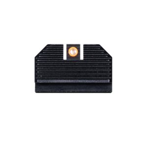 Night Fision Optics Ready Stealth Night Sight Set Orange Front Blank Rear Glock 43x MOS